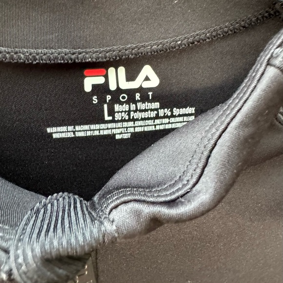 Women’s Fila Athletic Sport Jacket, Zip Front Closure, Front Zip Pockets, Lg. - Picture 6 of 6